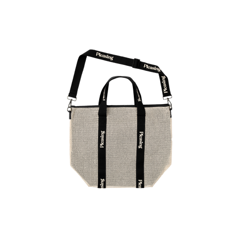 The Pleasing Bag 2.0 in Black and Canvas